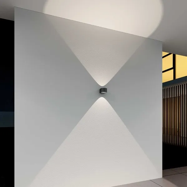 Applique FREY Nero 2 LED da 6W