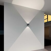 Applique FREY Nero 2 LED da 6W