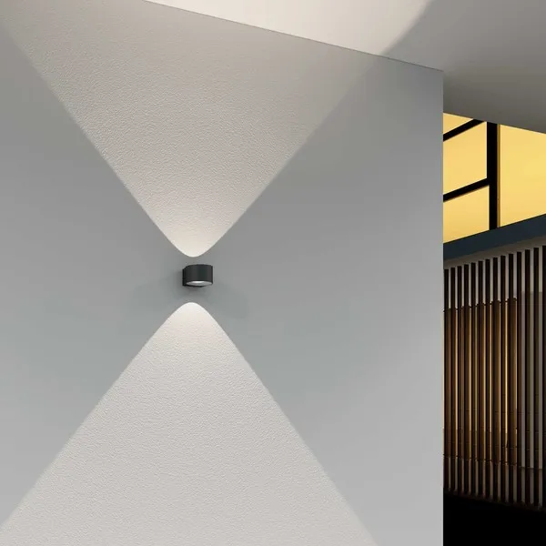 Applique FREY Nero 2 LED da 6W