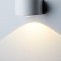 Frey Down Wandlamp Wit