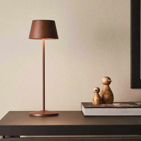 Modi Transportable Lampe Corten