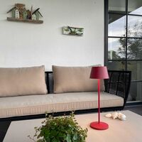 Modi Portable Lamp Ruby Red