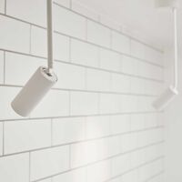 Iris Wall/Ceiling Lamp White