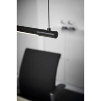 Straw Pendant 200 Black