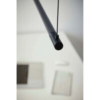Straw Pendant 200 Black