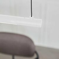 Straw Pendant 200 White