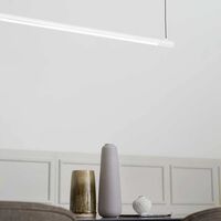 Straw Pendant 200 White