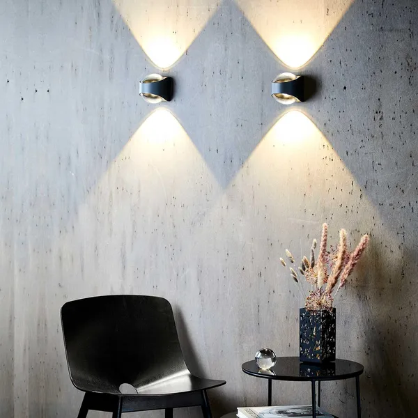 Saga Outdoor Wall Lamp White