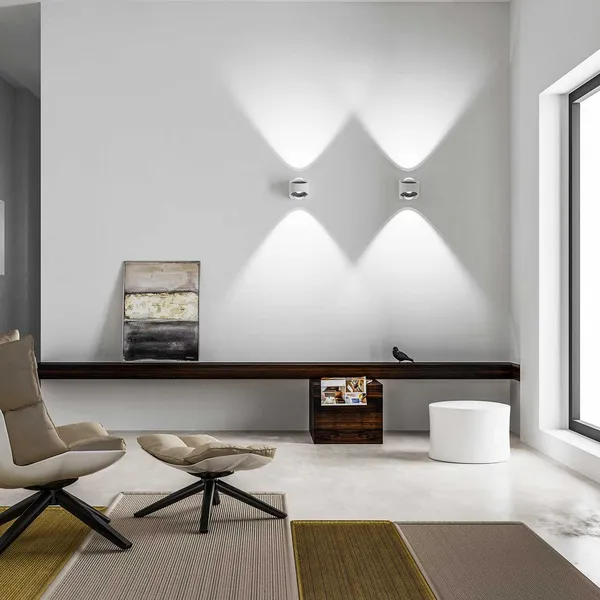 Saga Outdoor Wall Lamp White
