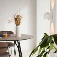 Saga Outdoor Wall Lamp White
