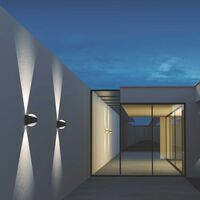 Saga Outdoor Wall Lamp Black
