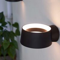 Cookie Wall Lamp Black