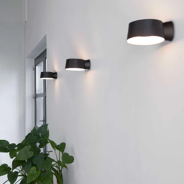 Cookie Wall Lamp Black