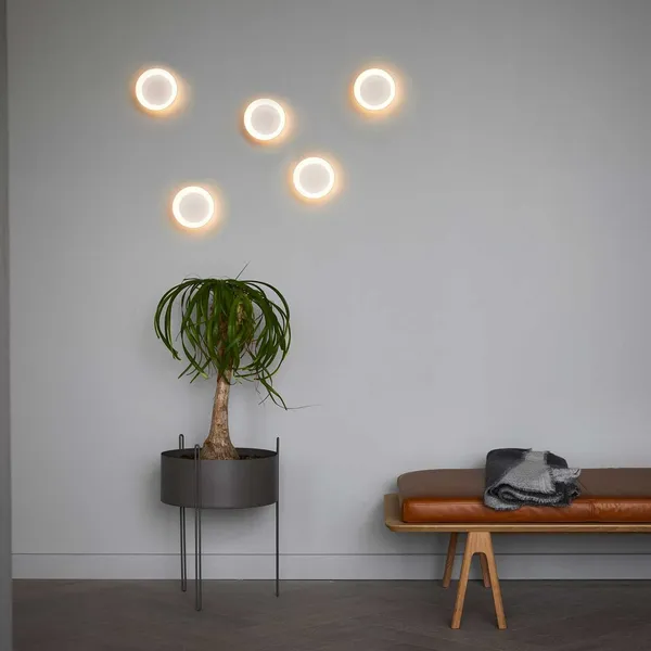 Cookie Væg/Loftlampe Hvid