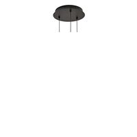 Rosette for 3 Pcs Valkyrie Pendant Ø25.5 Black