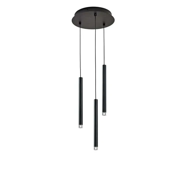 Rosette for 3 Pcs Valkyrie Pendant Ø25.5 Black