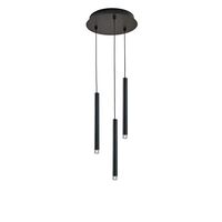 Rosette for 3 Pcs Valkyrie Pendant Ø25.5 Black