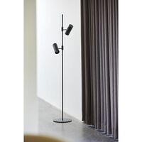 Sort Gulvlampe Base