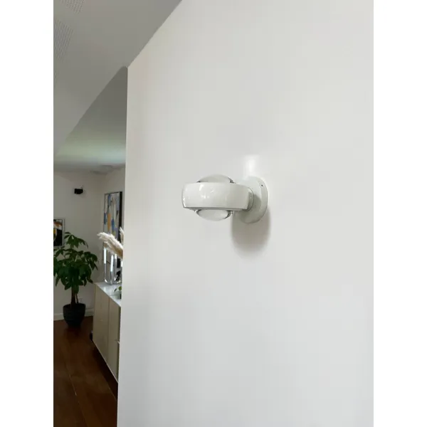 Optic Wandlamp Glanzend Wit