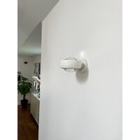 Optic Wandlamp Glanzend Wit