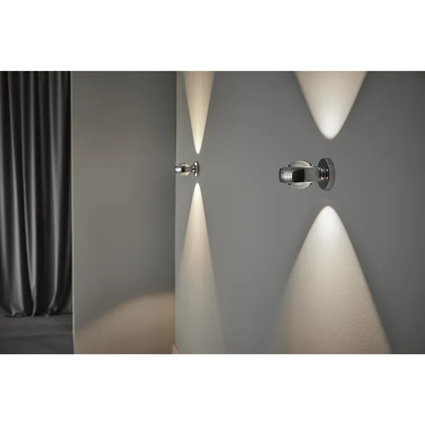 Optic Wall Lamp Chrome