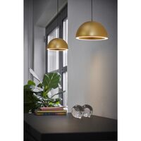 Curve Pendel Guld