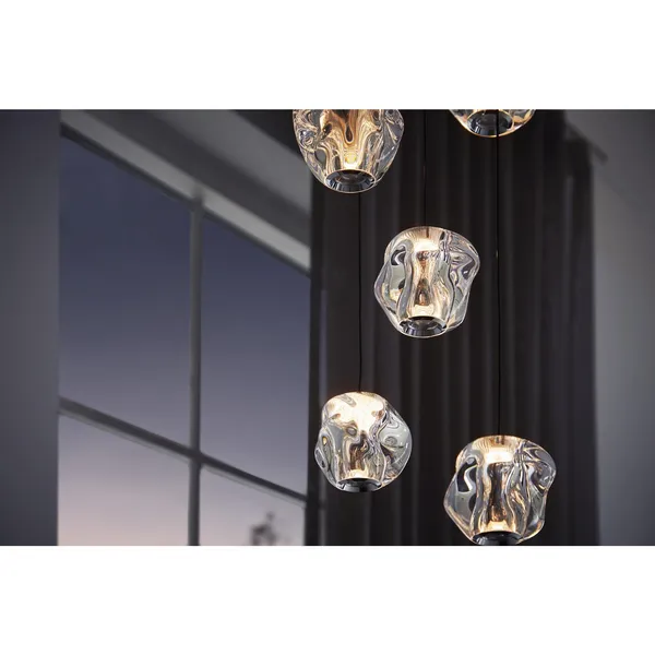 Ice Ball Pendel 5 Transparent