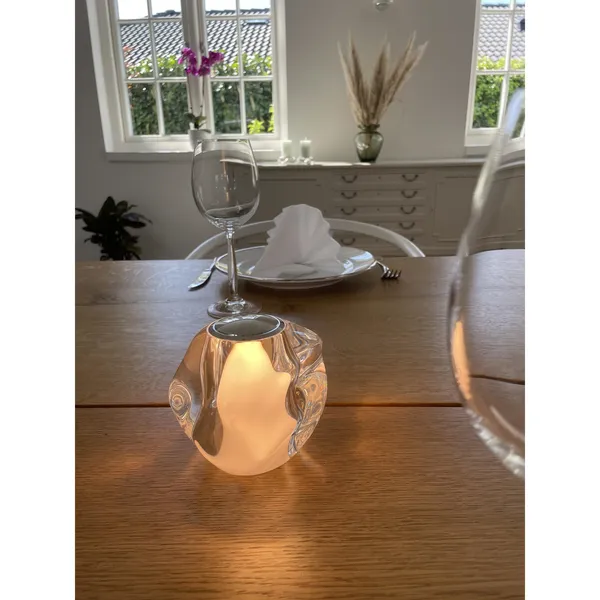 Ice Ball Tragbare Lampe Transparent/Gold