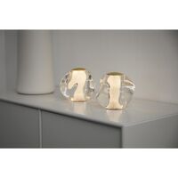Ice Ball Tragbare Lampe Transparent/Gold