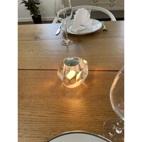 Ice Ball Tragbare Lampe Transparent/Gold