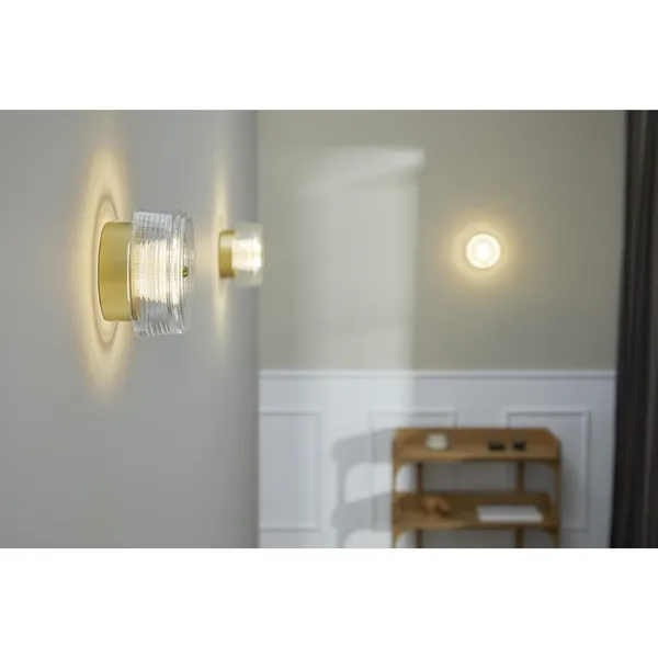 Glow Væglampe Mat Sort