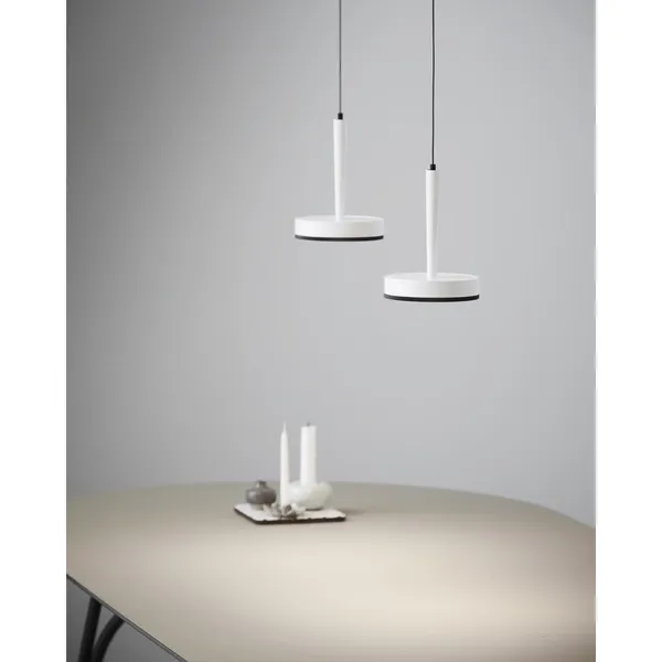 NYX P1 Pendelleuchte Matt Weiß