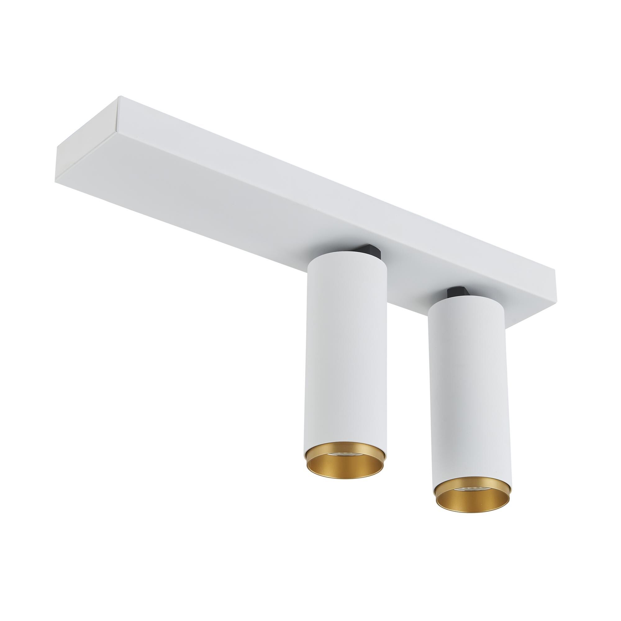 X-Beam Double Spot Hvid/Guld