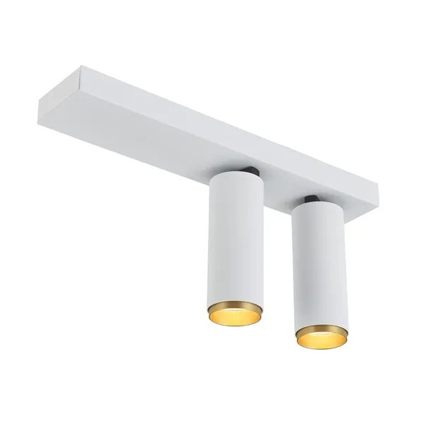X-Beam Dubbele Spot Wit/Goud