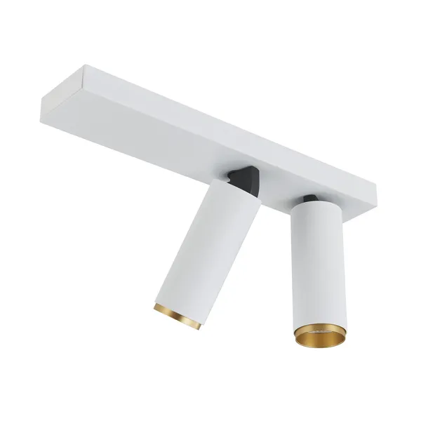 X-Beam Dubbele Spot Wit/Goud