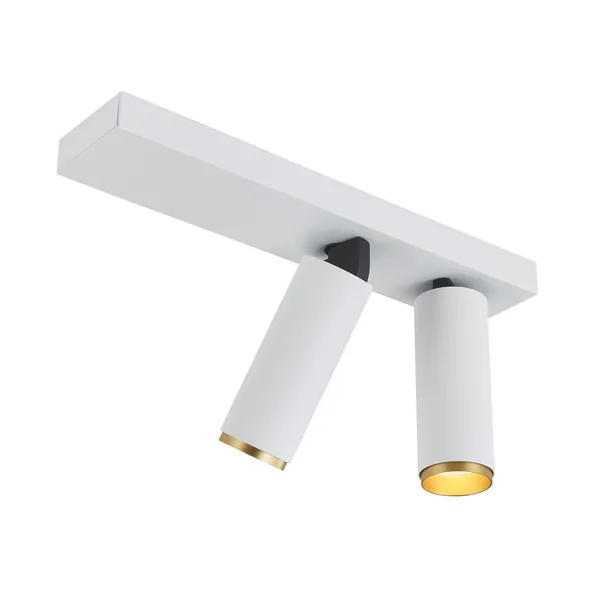 X-Beam Dubbele Spot Wit/Goud
