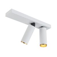 X-Beam Dubbele Spot Wit/Goud