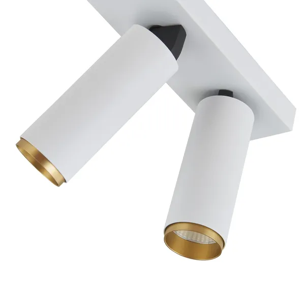 X-Beam Dubbele Spot Wit/Goud