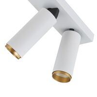 X-Beam Dubbele Spot Wit/Goud
