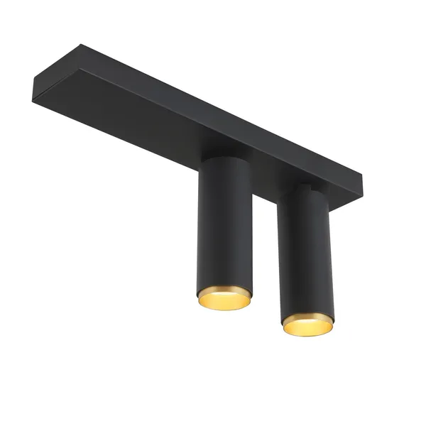 X-Beam Double Spot Sort/Guld