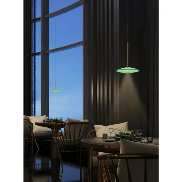 Solene Pendant Green