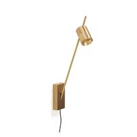 Trizo 21 Aude- Messing L Wandlampe mit Leitung
