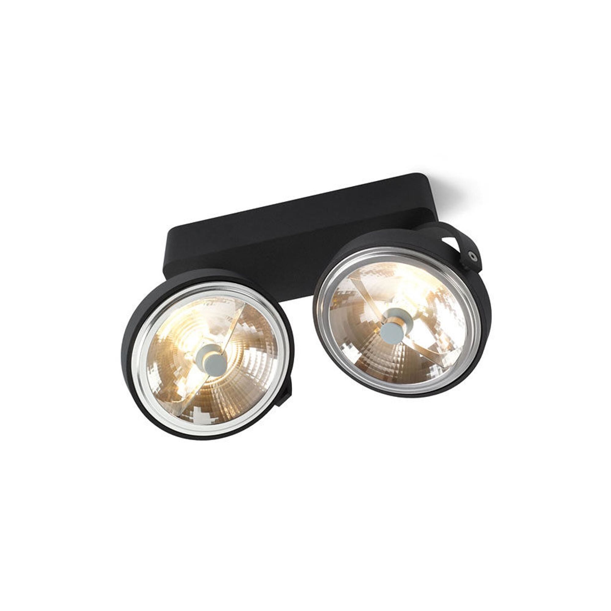 Trizo 21 PIN-UP 2 Spot- & Loftslampe Sort