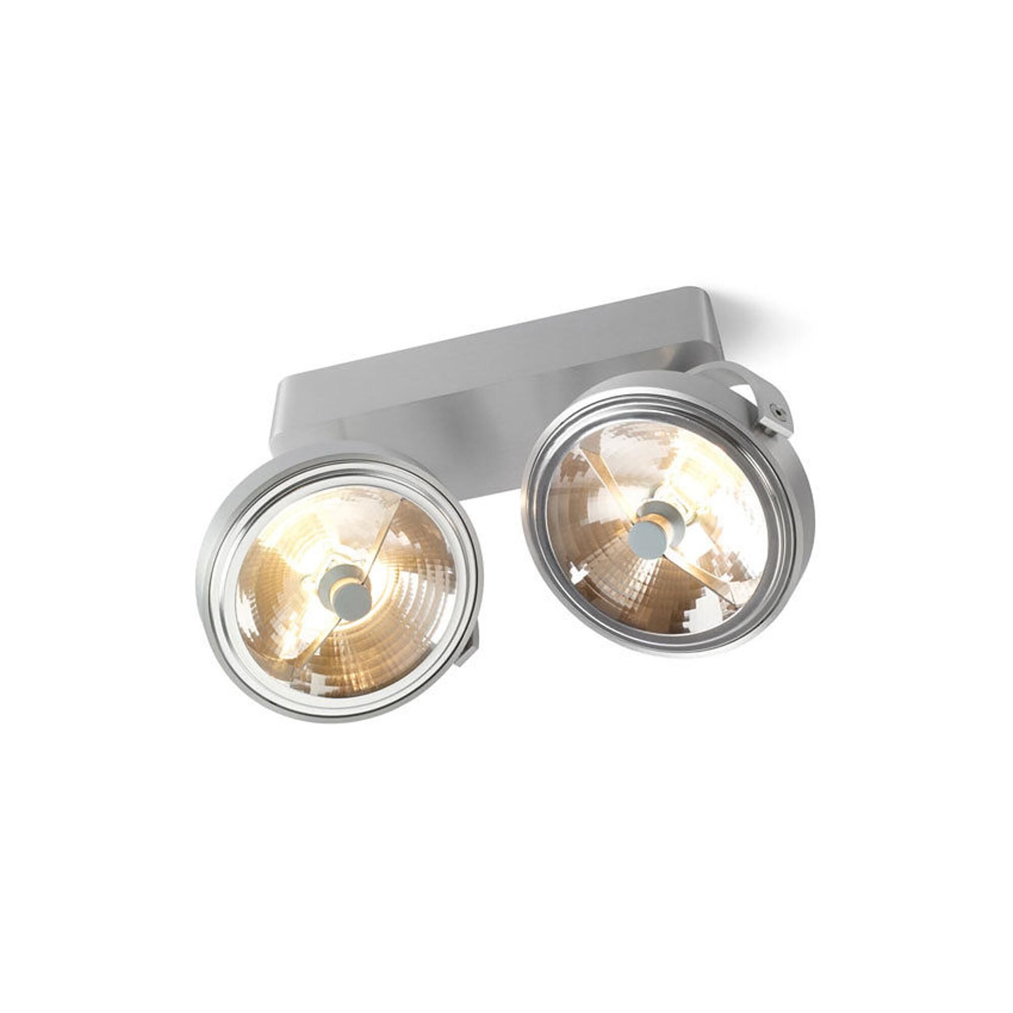 Trizo 21 PIN-UP 2 Spot- & Loftslampe Aluminium