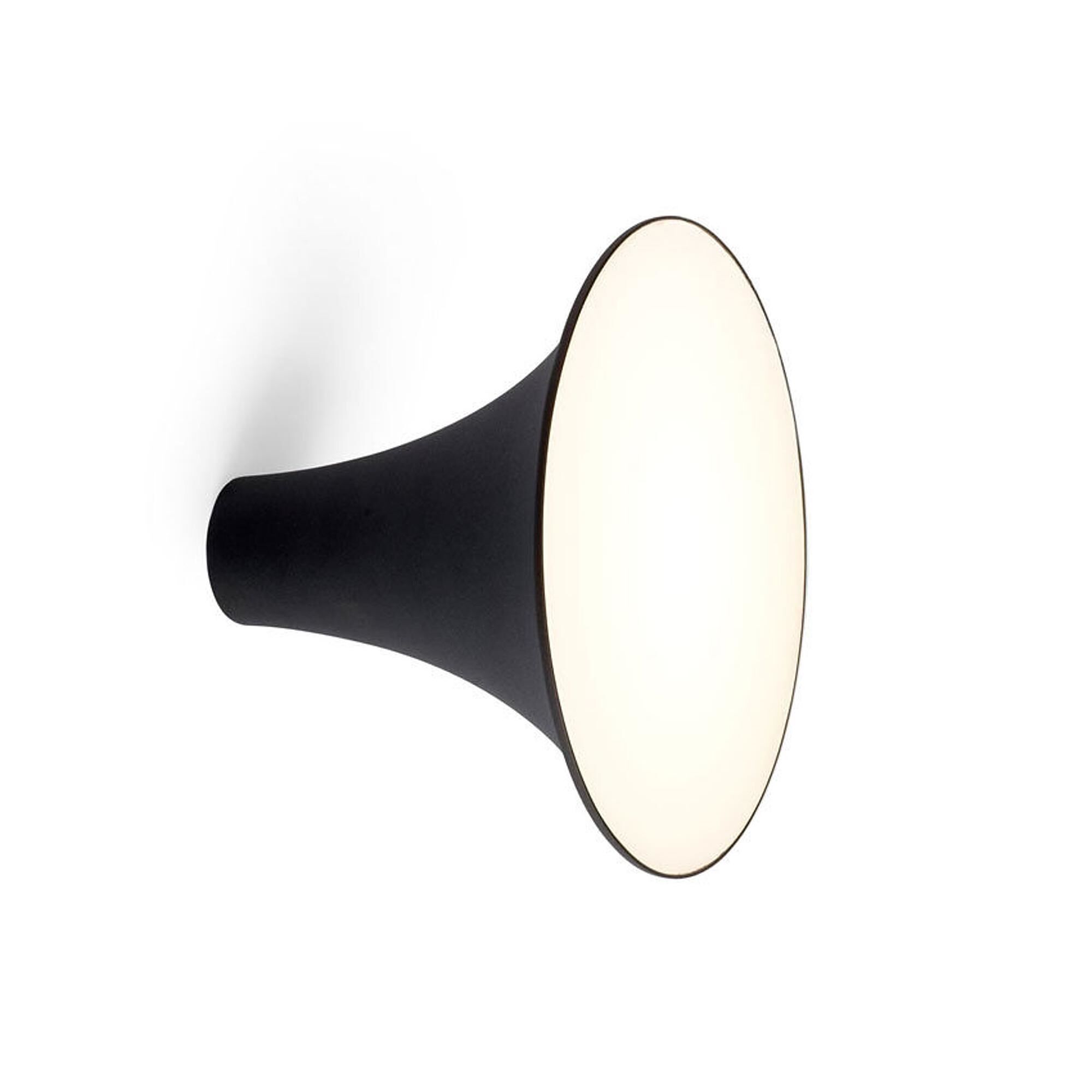 Trizo 21 Sirens V&auml;gglampa Svart + Frostat Glas Liten