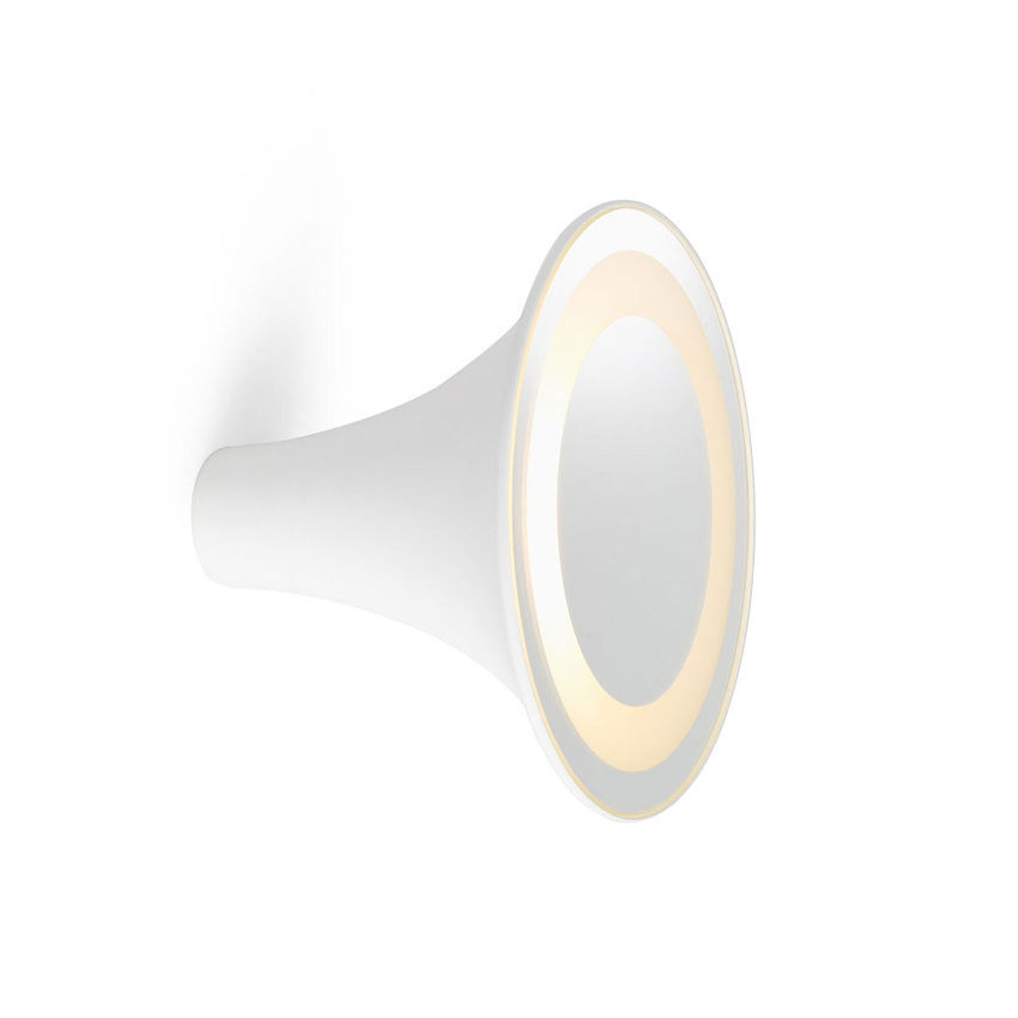 Trizo 21 Sirens V&auml;gglampa Vit + Vitfrostat Glas + Spegel Liten