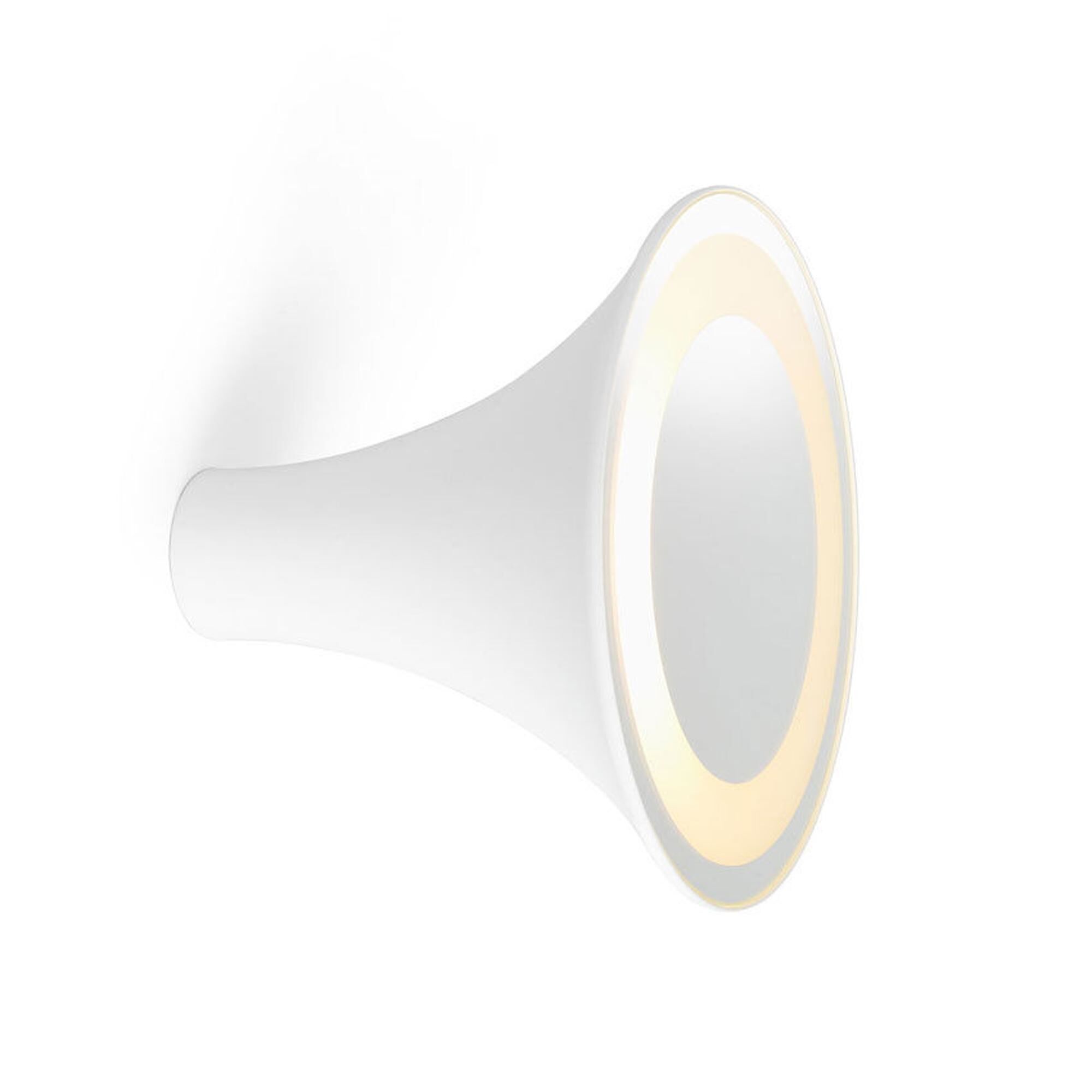 Trizo 21 Sirens V&auml;gglampa Vit + Vitfrostat Glas + Spegel