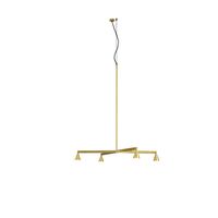 Trizo 21 Sobere Kroonluchter X 25 Messing