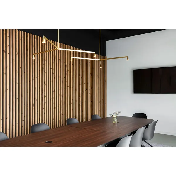 Trizo 21 Austere Chandelier X 50 Messing