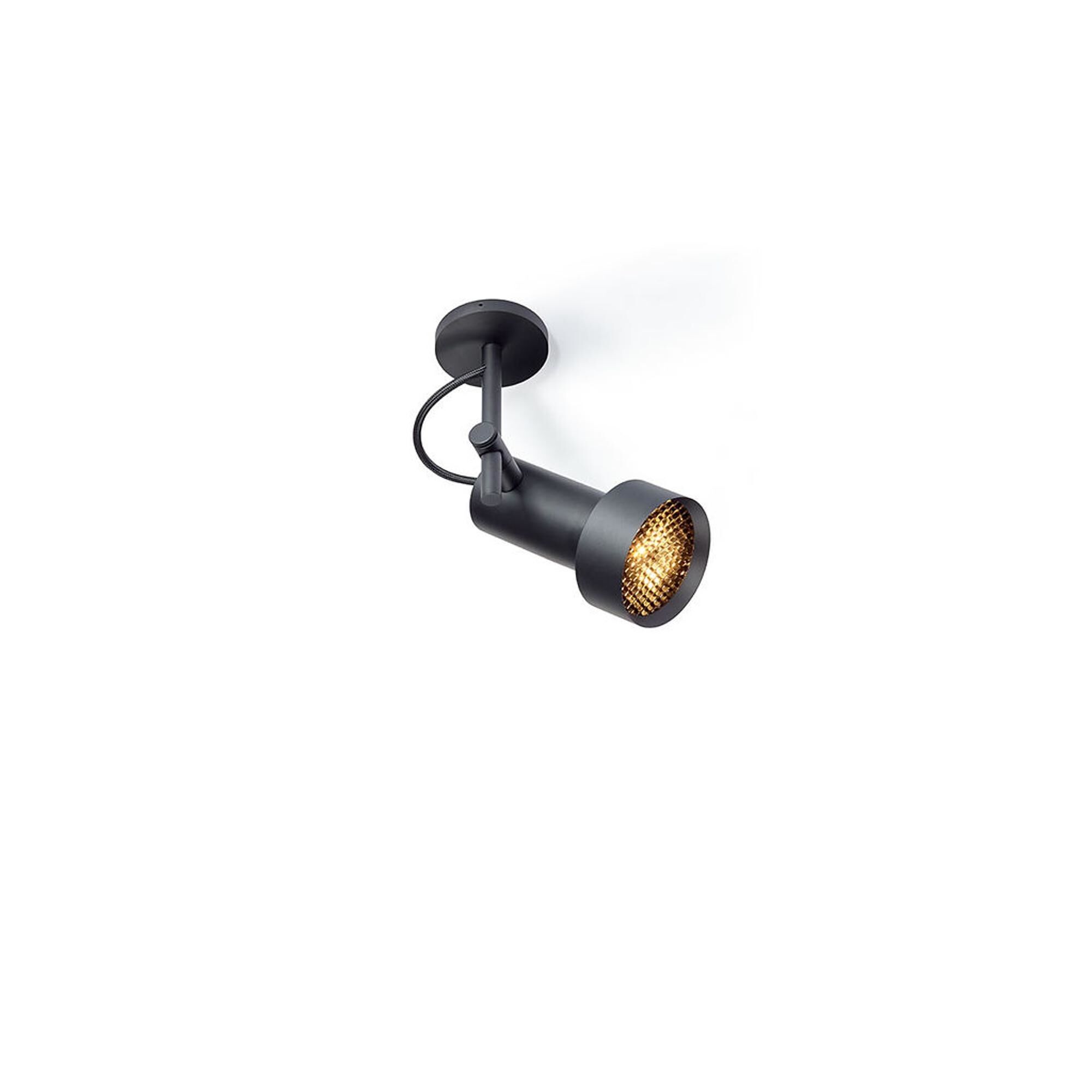 Trizo 21 2Thirty-C1 Honeycomb Taklampa Svart/ Svart Ring
